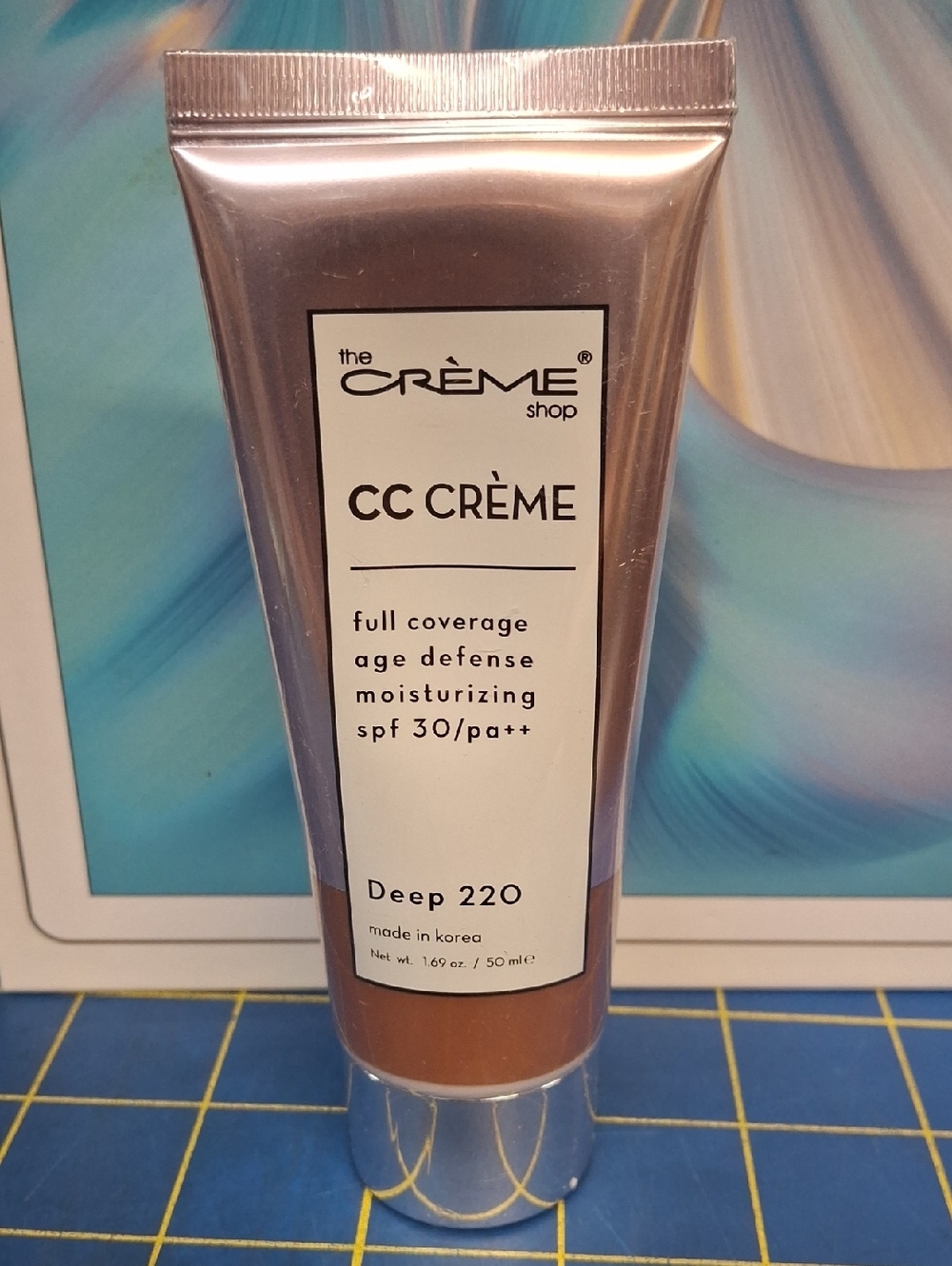 The Crème Shop CC Crème SPF 30 - 50ml New Sealed Tube - Tan 220